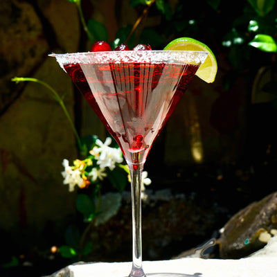 Cranberry Lime Martini