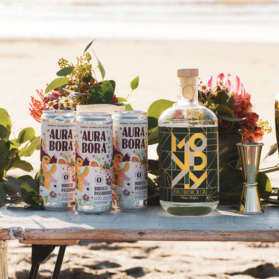 Monday Non-Alcoholic Gin on the beach